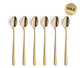 Amefa austin vintage goud - 6 sorbetlepels