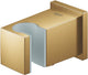 Grohe euphoria cube wandaansluitbocht m. wandhouder brushed cool sunrise