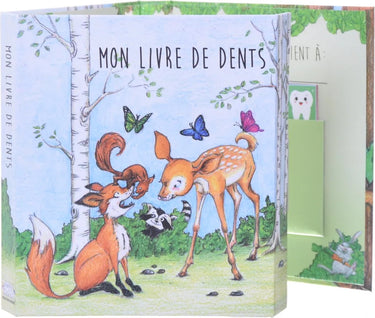 Toothwonders - le renard - livre de collection de dents avec fermeture magnétique