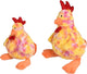 Flamingo hs lorio pluche kip small geel 32cm