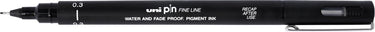 Uni-ball uni pin fine liner - 0.3mm zwarte schetspen