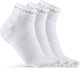 Craft active mid sock 3-pack unisex sportsokken - wit