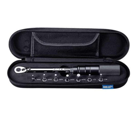 Bbb cycling momentsleutel 1 4 – fietsgereedschap set 2-24 nm – inbus torx set – btl-173