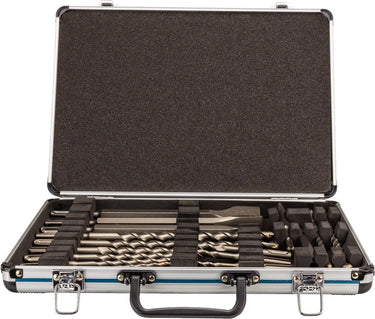 Makita accessoires d-42444 17 delige sds-plus boren en beitel set in koffer d-19180 - d-42444