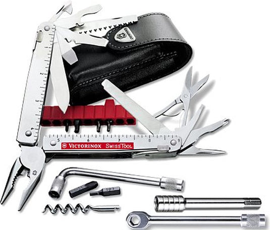 Victorinox multitool, swisstool x plus ratchet,
