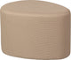 Woood puuk poef - mesh - naturel - 38x60x47