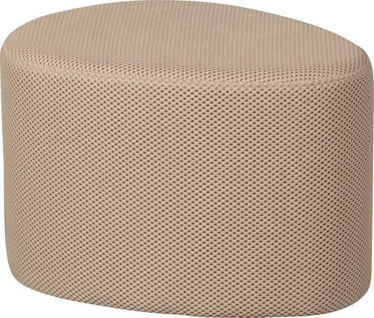 Woood puuk poef - mesh - naturel - 38x60x47