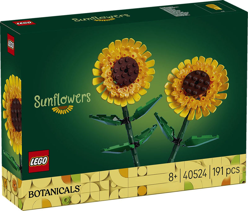 Afbeelding laden in galerijviewer, Lego iconic zonnebloemen - botanical collection - 40524
