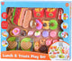 Playgo speelgoed eten lunch en snacks speelset - 60dlg.