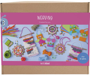 Creativ company groepsset hangers uilen en muizen weven