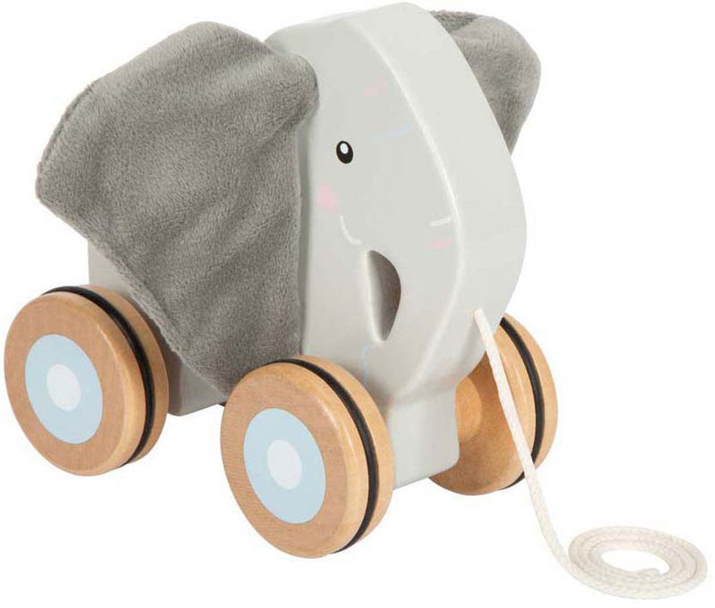 Chargez l'image dans la visionneuse de la galerie, Small foot - houten trekolifant met knisperende oren

