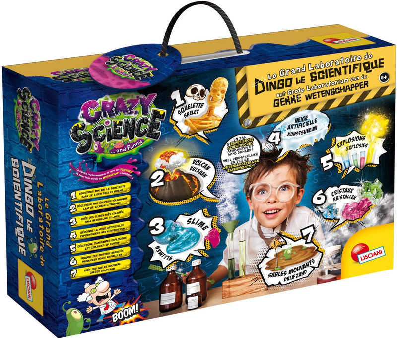 Chargez l'image dans la visionneuse de la galerie, Lisciani crazy science le grand laboratoire de dingo le scientifique - fr + nl !!
