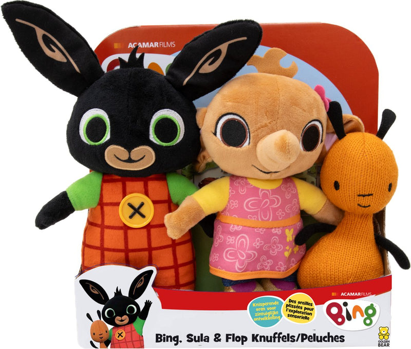 ギャラリービューアに画像をロードする, Bing , sula flop knuffels, set van 3
