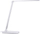 Brilliant florence - bureaulamp - led 5w - 2700k-6500k - cct - 3-steps dimbaar - draadloze oplaadfunctie - usb - wit