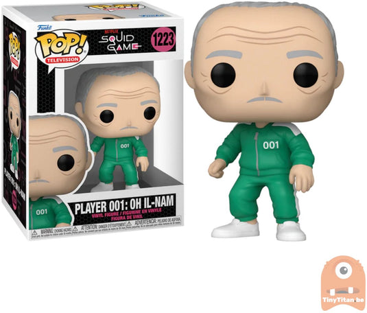 Funko squid game verzamelfiguur pop! tv il-nam 001 9 cm multicolours