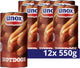 Unox worsten - hotdogs - naar amerikaans recept, met de unieke -kruiding - 12 x 550 g
