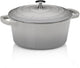 Kela braadpan, gietijzer, rond, grijs, 24 cm - | calido