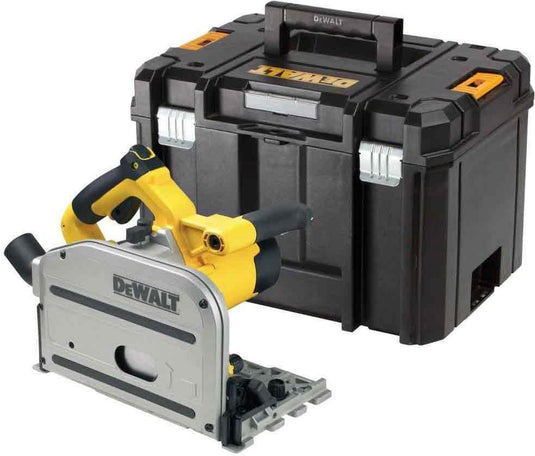 Dewalt dws520kt invalcirkelzaagmachine | 1300w 165mm + dws5022 1500mm geleiderail - dws520kt-qs