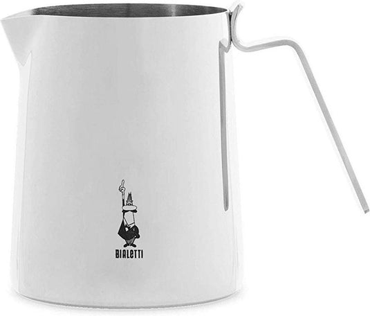 Bialetti elegance melkkan 500 ml – rvs melkopschuimkan – barista pitcher – voor cappuccino en latte art – vaatwasserbestendig