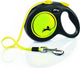 Flexi rollijn new classic neon tape zwart geel
