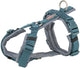 Trixie hondentuig premium trekking petrol blauw grafiet grijs