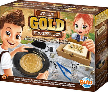 Buki france buki - uitgraafset - graven - goud - experimenteren - ontdekken