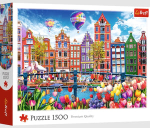 Trefl stadsgezicht legpuzzel - 1500 stukjes - vanaf 12 jaar