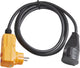 Brennenstuhl adapterkabel fi ip44 2m zwart h07rn-f 3g1,5