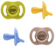 Tommee tippee ultra-light stayput fopspeen - 6-18 maanden - set van 4 - silicone fopspeen uit één stuk - blauw multi