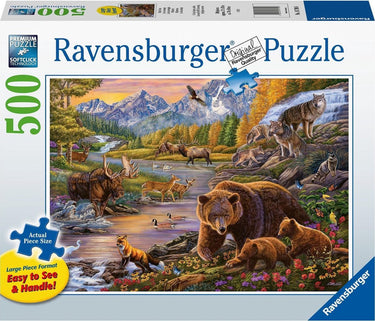 Ravensburger puzzel wildernis - legpuzzel - 500 stukjes