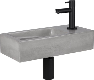 Differnz jukon fonteinset 38.5x18.5x9cm beton lichtgrijs