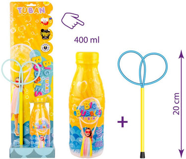 Tuban - set – soap bubble ring mini butterfly + liquid 400 ml