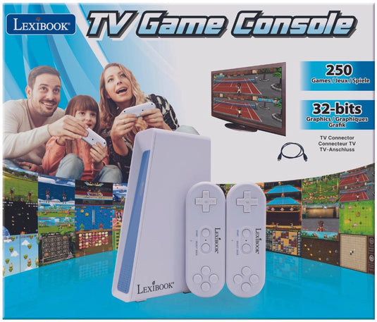 Lexibook motion tv plug-en-play spelconsole met 250 spelletjes