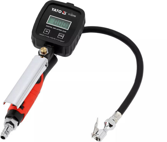 Yato digitale bandenpomp met lcd scherm