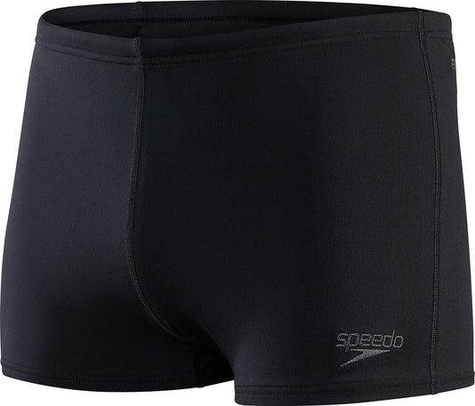 Speedo endurance+ aquashort heren - zwembroek heren - chloorbestendige zwemshort heren - zwemboxer heren met trekkoord - zwart - s