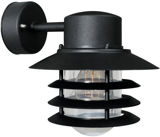 Nordlux vejers-wandlamp-down-e27-zwart