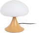 Leitmotiv tafellamp hongo - okergeel - ø20cm - scandinavisch
