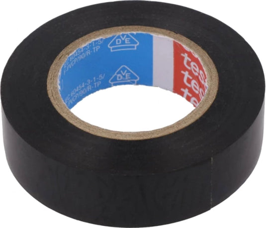 Tesa flex 53988 idolatietape 10m x 15mm zwart