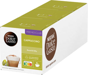 Nescafe dolce gusto cappuccino (3x 16 cups)