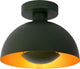 Lucide siemon - plafonnière (plafondlamp) - ø 25 cm - 1xe27 - groen