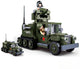 Sluban army wwii half-track 2-in-1 legervoertuig bouwspeelgoed – constructiespeelgoed modelbouw – bouwdoos met 243 bouwstenen – m38-b0685 vanaf 8 jaar