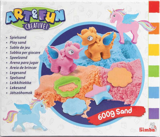Simba a f speelzand set eenhoorn
