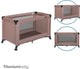 Titanium baby titaniumbaby campingbed smart jordan 60x120 cm taupe inclusief draagtas