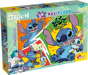 Lisciani disney puzzle df maxi floor 24 lilo stitch