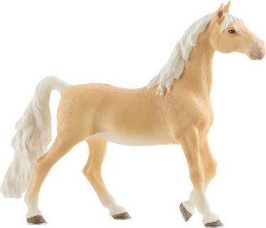 Schleich horse club - amerikaanse zadel merrie - speelfiguur - kinderspeelgoed voor jongens en meisjes - 5 tot 12 jaar - 13912