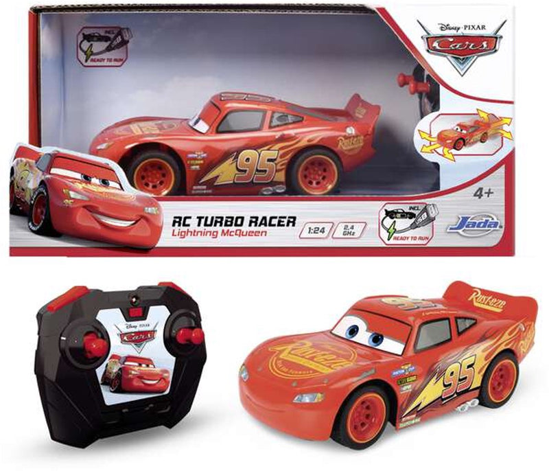 ギャラリービューアに画像をロードする, Dickie rc cars 3 lightning mcqueen turbo racer
