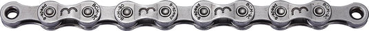 Bbb cycling powerline fietsketting – 9 speed fietsketting racefiets – 114 schakels – grijs - bch-90
