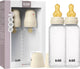 Bibs babyfles 270 ml natuurlijk latexrubber speen verpakking 2 stuks - anti-koliek, bpa-vrij, ronde speen, gemiddelde stroom , licht gewicht en makkelijk te reinigen, geschikt voor pasgeboren baby's 0+ jaar - ivory