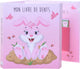 Toothwonders - le lapin - livre de collection de dents avec fermeture magnétique