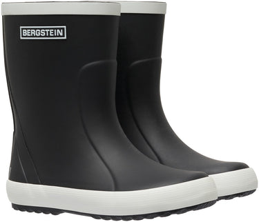 Bergstein classic unisex junior regenlaarzen - black
